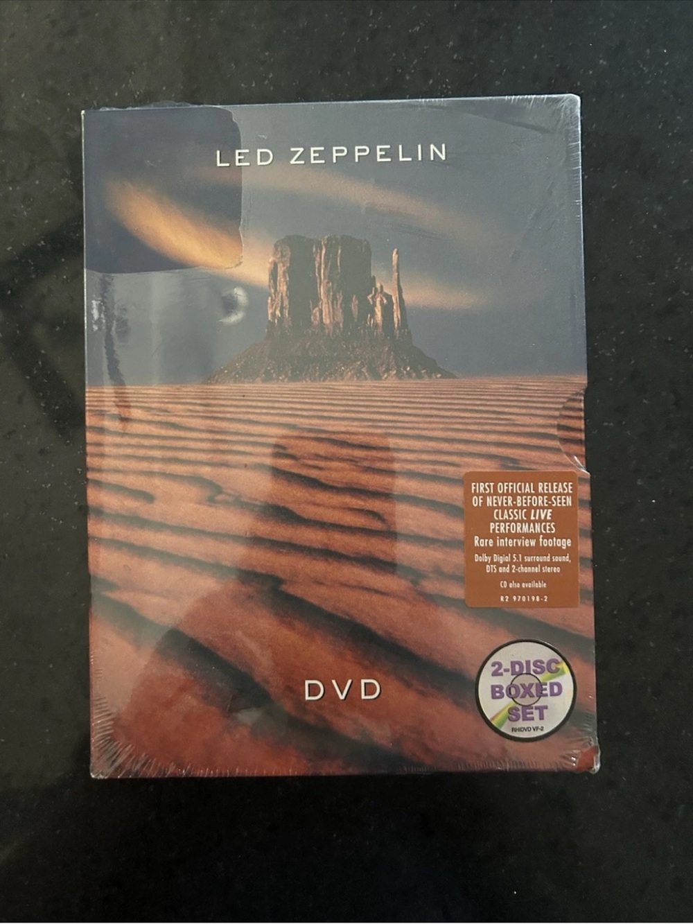 Source Unknown Led Zeppelin DVD - Brown, Black, Gold